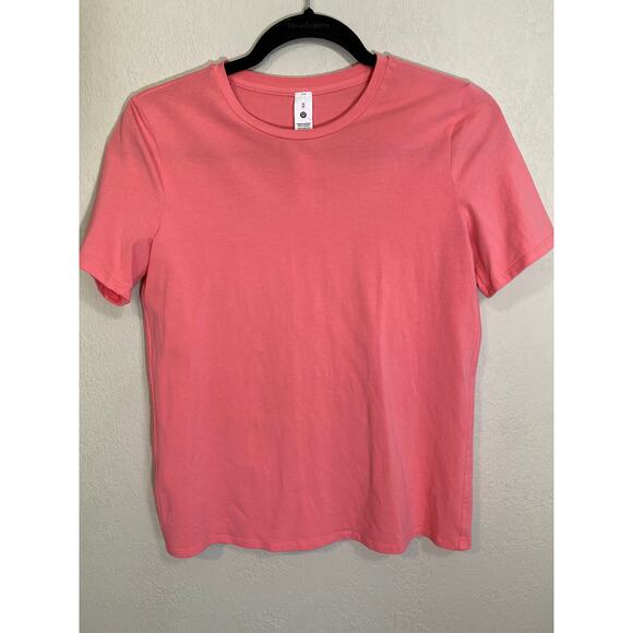 Lululemon Pink Short Sleeve T-Shirt Size XS - Picture 1 of 6
